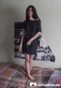 Beautiful girlfriend enjoys my cock and a toy