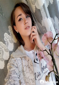 Cute teen loves wearing various black stockings