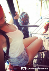 Desirable cutie in knee socks wants attention