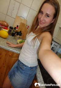 I think cooking should be done naked