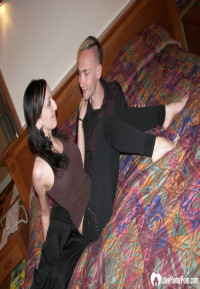 Hottie from the party gets a hard banging