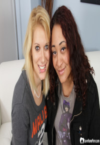 Hot friends experimenting with some lesbian pleasures