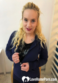 My wife does a strip with a closeup