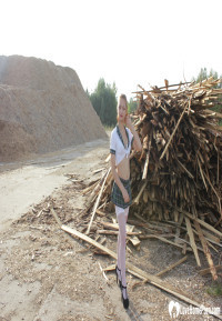 Incredible mom in a sexy schoolgirl uniform